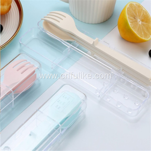 Portable Travel Tableware Storage Box Flatware with Case